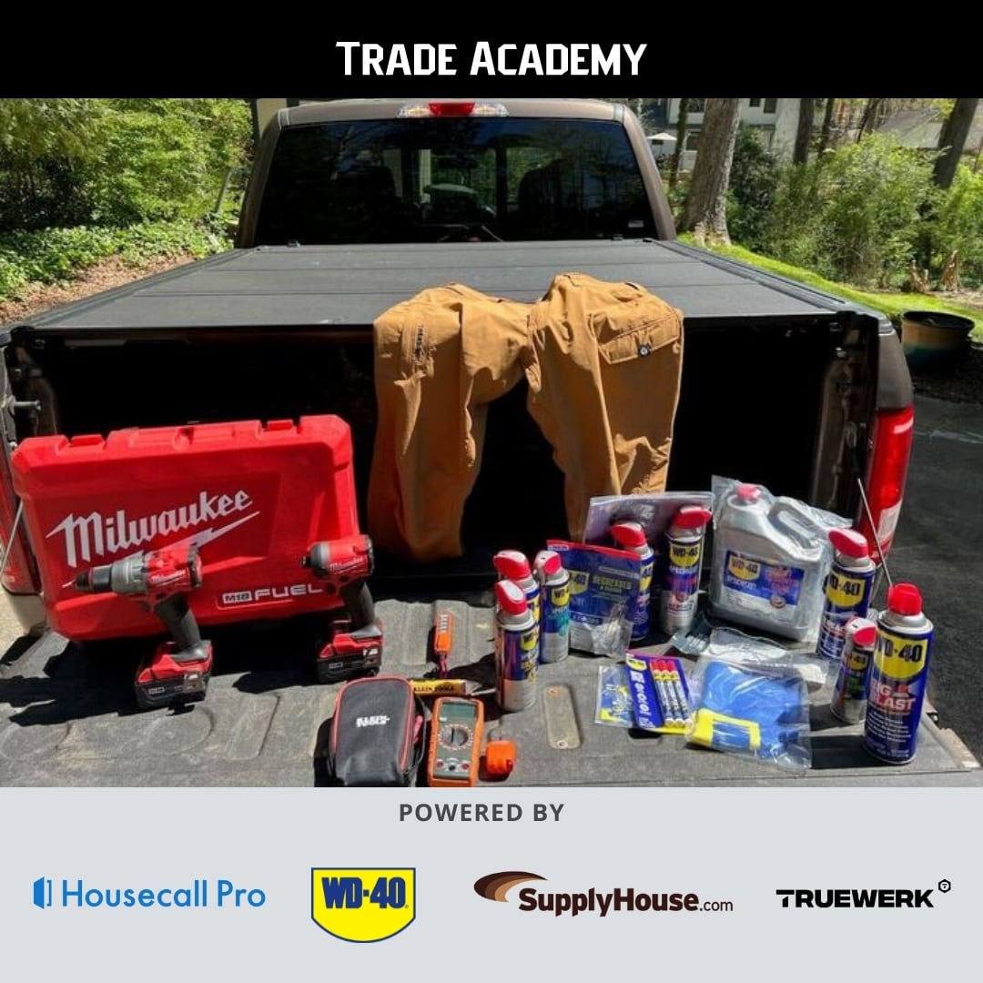 Scholarship winner Anaiah Joseph with prize package